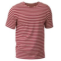 Námořnické tričko červené krátký rukáv